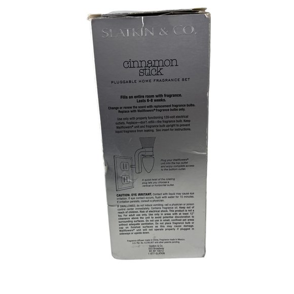 Slatkin Bath & Body Works Wallflowers Diffuser Cinnamon Stick Home Fragrance Set - Picture 3 of 6